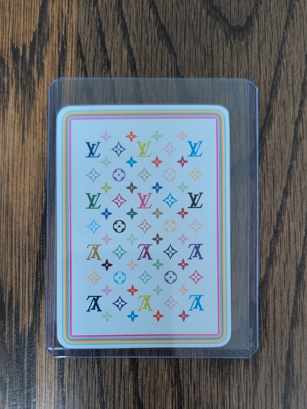 Louis Vuitton Multicolor Monogram Playing Card in Holder